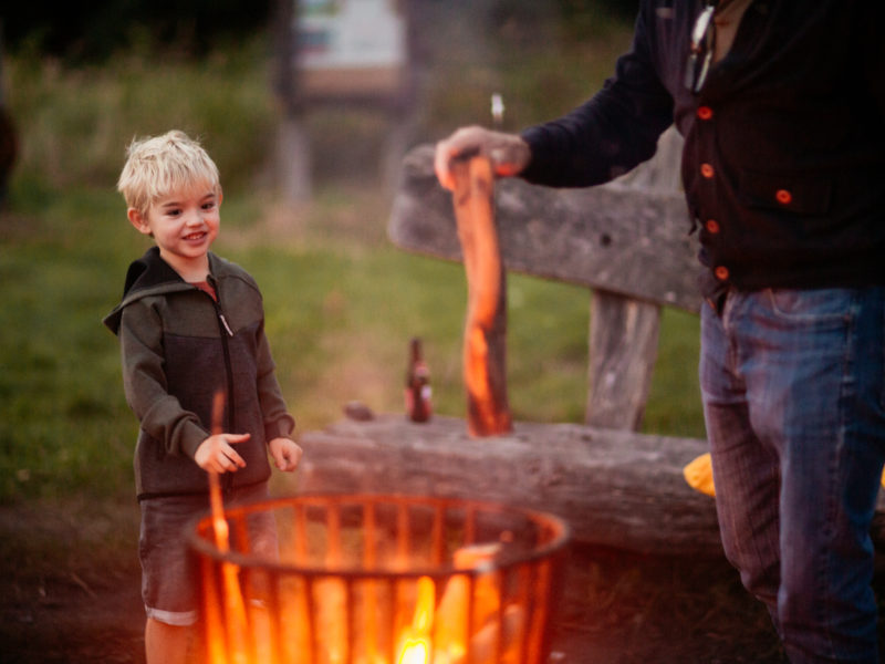 Hallo herfst kampvuur