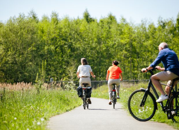 Fietsen Fietspad langs De Mark