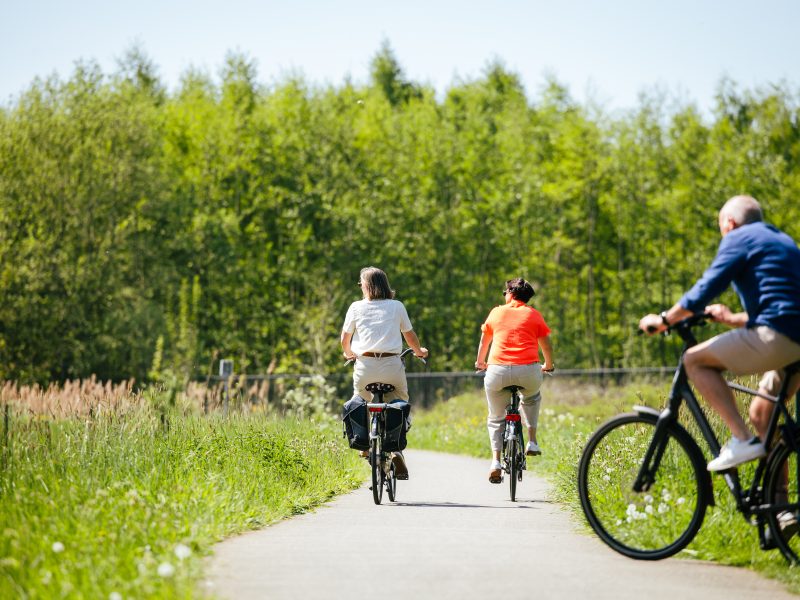 Fietsen Fietspad langs De Mark